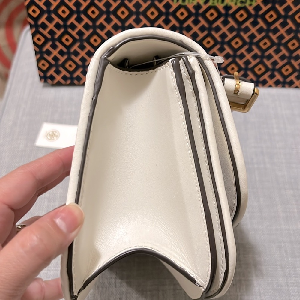 NWT Tory Burch Britten Woven Saddle Bag - Picture 15 of 15